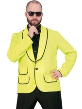 Jacke neon gelb mit schwarzen