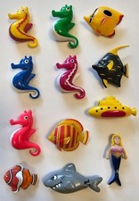 Fische 12er Pack Wassersäulen