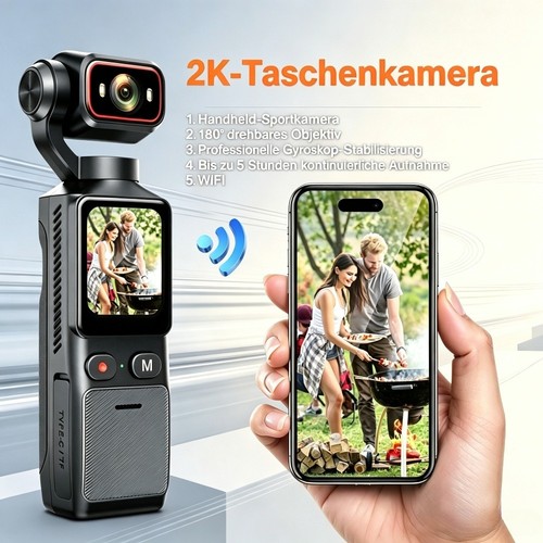 Pocket kamera 180 - 2k, 180°