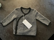 NEU DISANA Melange Jacke Wolle warm +++ Farben/Größen 74/80 -  kleiner Fehler