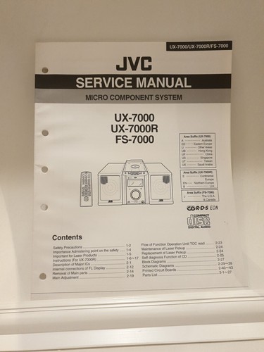 Service manual jvc micro - service,