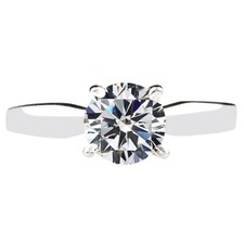 1,50 Karat Runden Form D/VVS1