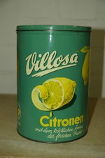 Blechdose Villosa Citronen