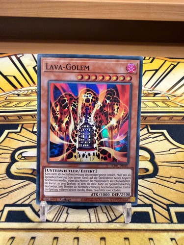 Yugioh lava golem ra01 de001 - lava,