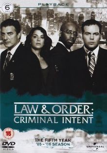Law order criminal intent - criminal,