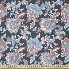 Blumen Microfaser Stoff als