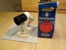 DDR Rotlichtlampe Infrarot Lampe Wärmelampe Heizstrahler mit Farbabweichung