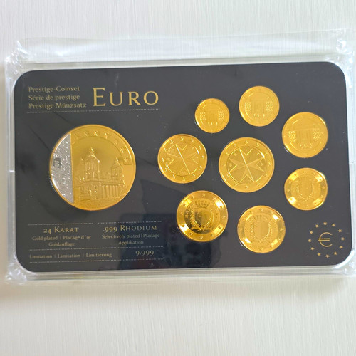Malta euro prestige coinset - euro, prestige-coinset