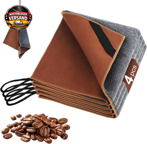 Kaffeereinigungstücher set - kaffeereinigungstücher,
