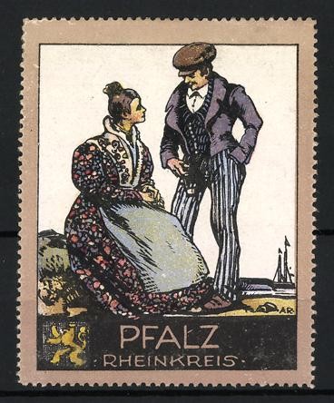 Reklamemarke pfalz - reklamemarke,