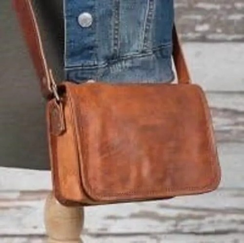 Tasche vintage leder messenger - vintage,