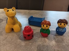 Spieluhr Dromedar / Kamel Lego Duplo Primo mit Figuren, Marienkäfer Rassel....