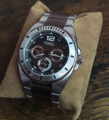 Fossil blue herren armbanduhr - fossil,