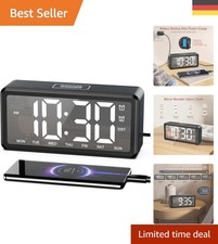 Stylischer Spiegelwecker mit 5