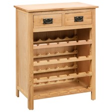 Weinschrank 72x32x90 cm Eiche