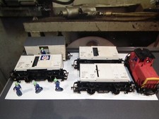 Faller E-Train Playtrain: Rot  Diesellok SUPER SET + 4 WAGEN / TOP ZUSTAND-PREIS