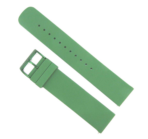Uhrband silikon grün green - silikon,