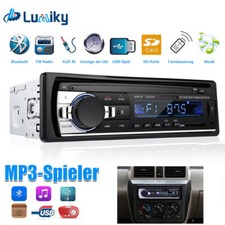 Single 1 Din Autoradio Stereo