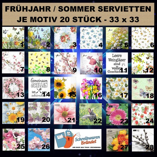 Servietten motiv - servietten,