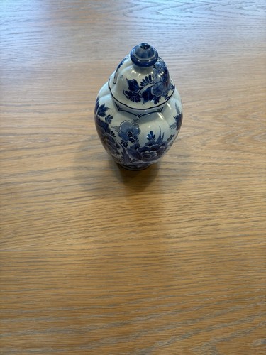 Deckelvase original delfts - deckelvase,