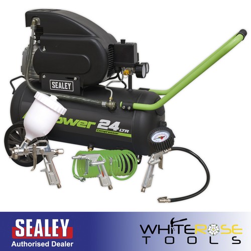 Sealey kompressor 24l - sealey,