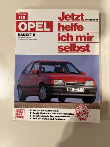 Handbuch für opel kadett - handbuch,