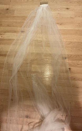 Brautschleier lang mit - 3m,