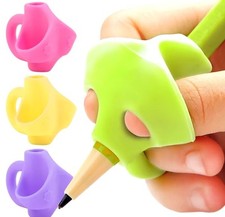 10x Schreibhilfe Kinder Bleistifthalter Stifthalter Ergonomisch Haltungsfehler 