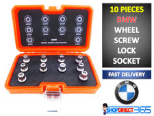 10 Stck. BMW MASTER LOCKING RADMUTTER SCHLÜSSEL SET manipulationssicher Spline Bit Buchse CT3985