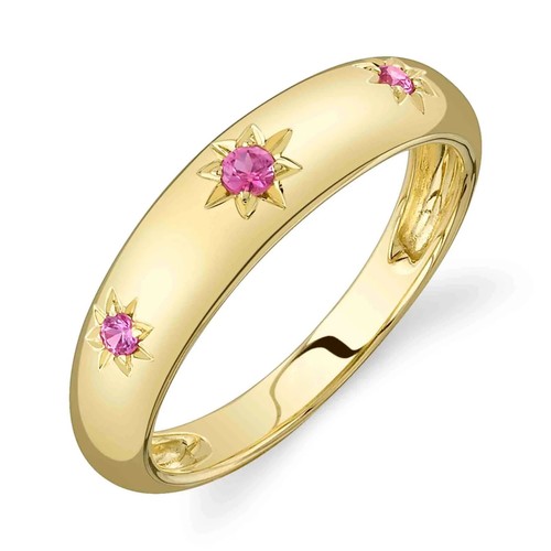 14k gelbgold pinker - 14k,