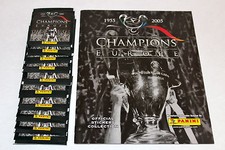 Panini CHAMPIONS OF EUROPE 2005 LEERALBUM EMPTY ALBUM + 10 TÜTEN PACKETS