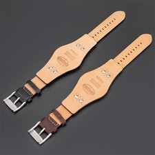 22mm Echtleder Uhrenarmband