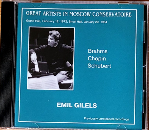 Emil gilels great - gilels:,