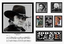 Johnny Cash Poster Signed