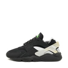 Nike Herren Air Huarache Schuh Schwarz/Weiß/Grü Low-Top Sneaker EU 44,5