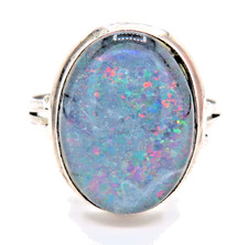 Designer Opal Ring 925er