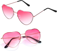 2er set herz sonnenbrille - set,