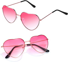 2er Set Herz Sonnenbrille