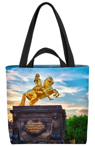 Dresden goldener reiter - goldener, tasche