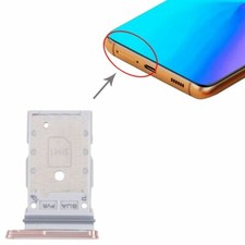 Dual Sim Karten Halter Adapter für Samsung Galaxy S22 / S22 Plus Ersatz Gold