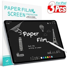 3 x iPad Papierfolie Displayschutz like Paper iPad Air 4/5/6, 10, Pro usw