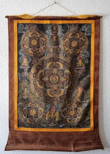 Schönes altes thangka bild - altes,