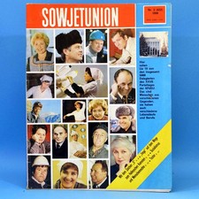 Sowjetunion 3 1986 DDR Zirkus Moskau Eishockey-WM Raumstation Vega Nord-Verkehr