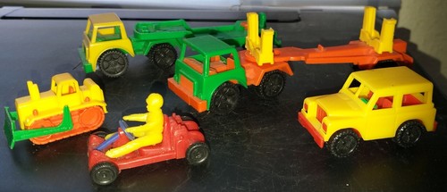 Bruder plastik autos konvolut - plastik-autos:,