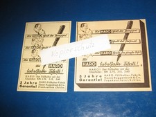 Reklame werbung haro - 2x,