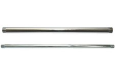 Pendelrohr M10x1 Eisen verchromt 50 - 100 cm Leuchtenrohr Lampenrohr Chromrohr