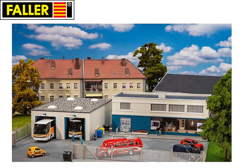 Faller 130120 busdepot - faller,