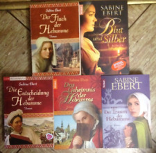 xxxSabine Ebert: Bücherpaket (Hebammen-Saga) - 5 Taschenbücher - aus Sammlungsau