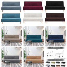 Armloser Sofabezug aus Samt