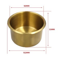 Verkupfert Gold Einbau